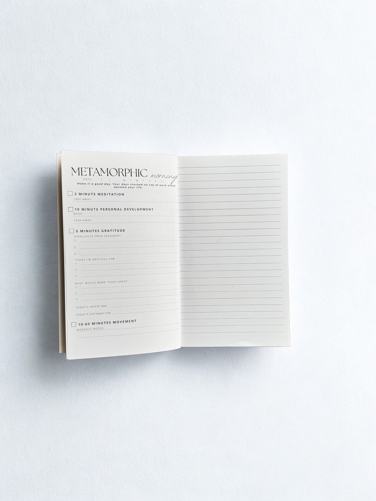 Metamorphic Morning Journal
